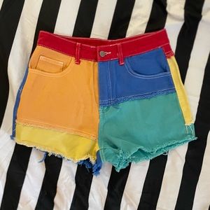 Multicolor Shorts 🌈